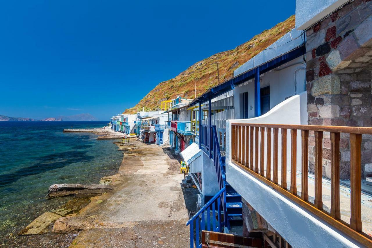 Neosikos Amazing Beach House In Milos Island Villa Klima  Eksteriør billede