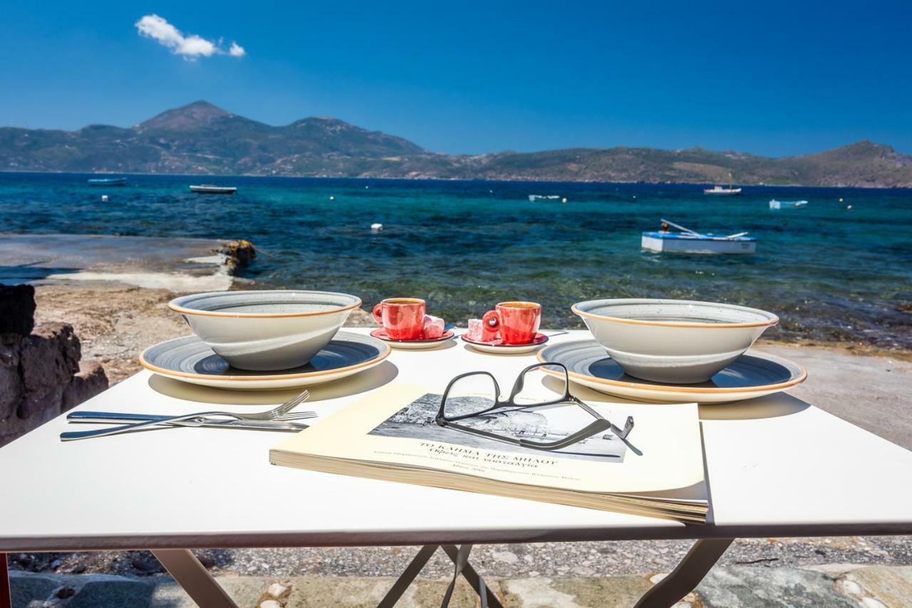 Neosikos Amazing Beach House In Milos Island Villa Klima  Eksteriør billede