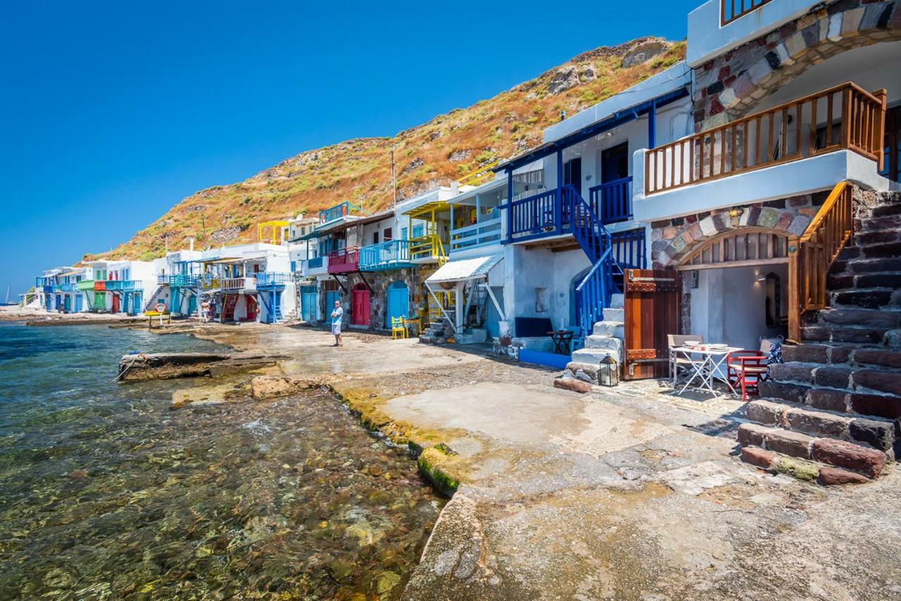 Neosikos Amazing Beach House In Milos Island Villa Klima  Eksteriør billede
